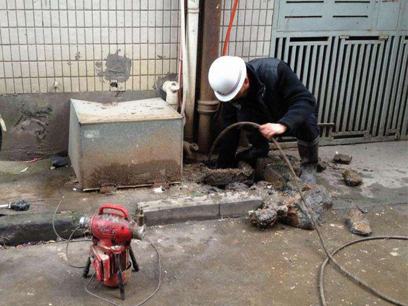 扶风疏通下水道-洗菜池疏通