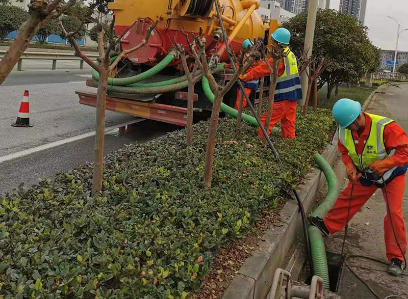 扶风市政管道清淤